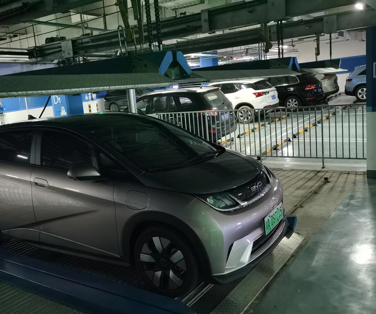 雅江升降平移式立體車庫過驗收